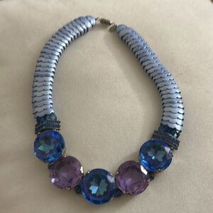 Fabulous Vintage Zoe Coste Choker Necklace Made In France
